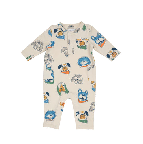 Furry Friends French Terry Romper