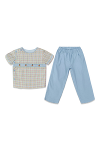Smocked Beau Pant Set