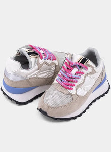 Phoebe Sneaker White Pink/Purple Lace