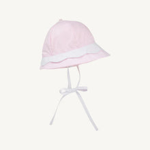 Hollingsworth Hat Palm Beach Pink with Worth Avenue White