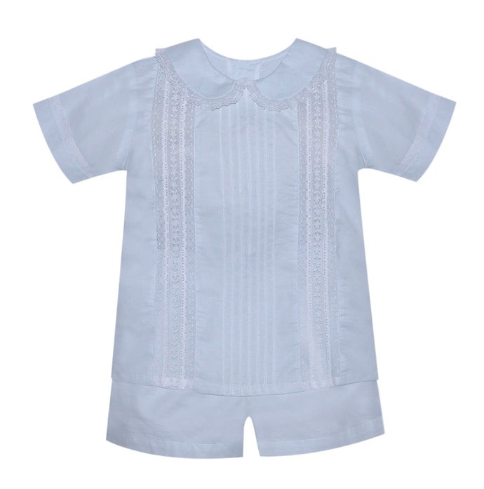Blue Shelby Short Set