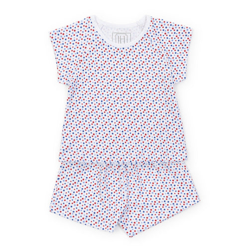 EMERY GIRLS' SHORT SET - Star Spangled