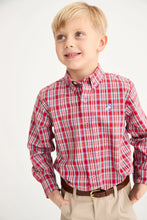 Deans list dress shirt, Woodspoint Plaid