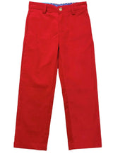 Red Corduroy Champ Pant
