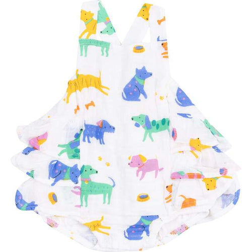Good Dog Club Ruffle Sunsuit