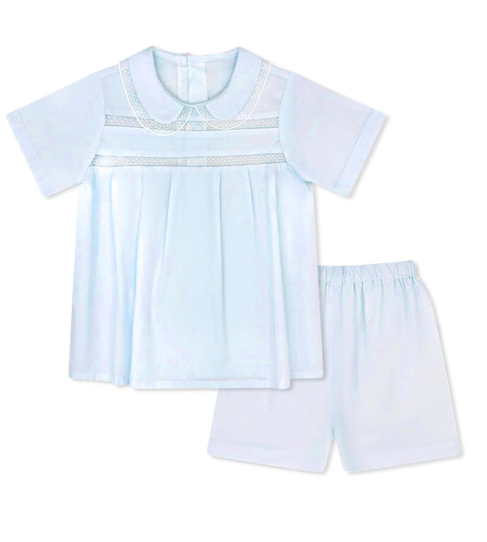 Graham Short Set Blessings Blue, Lace