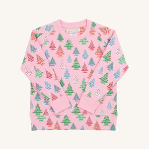 Cassidy Comfy Crewneck Need a Little Nostalgia with Pier Party Pink