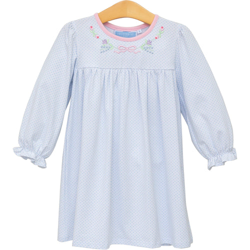 Floral Embroidery Dress