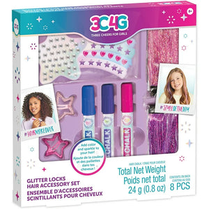 Imagination Land Glitter Locks Hair Set