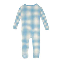 Seaside Blue Gingham, Convertible Sleeper