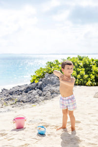Tortola Trunks Tennis Pro Plaid With Worth Avenue White