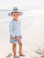Boys Cabo Straw Hat Americana Camo