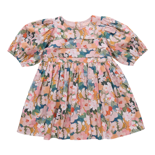 Evelyn Dress, watercolor floral