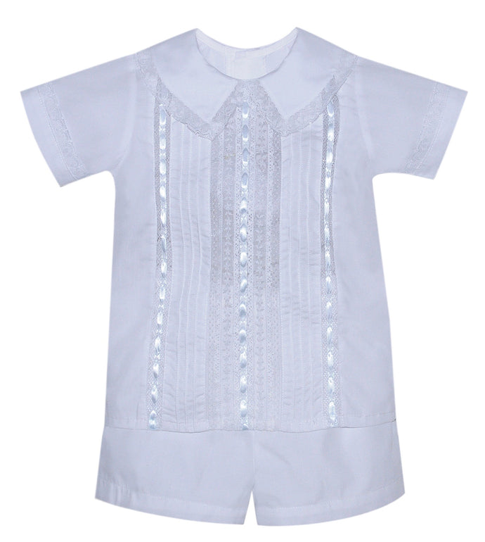 White Isaac Short Set