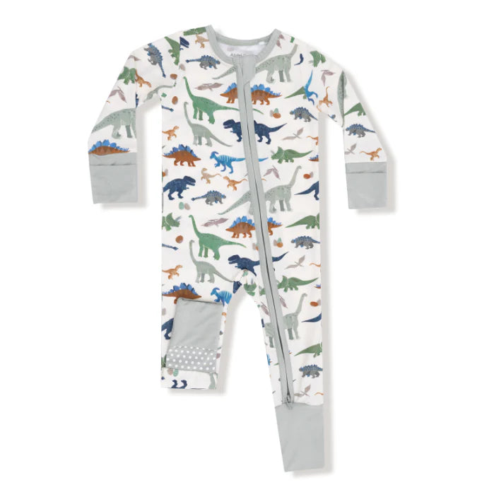 Washy Dinos Zipper Romper