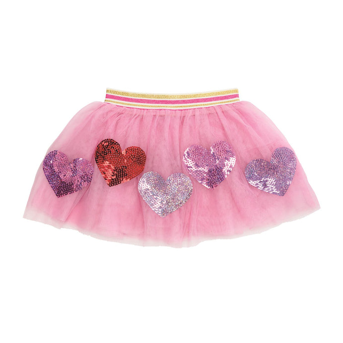 Sequin Heart Sparkle Tutu