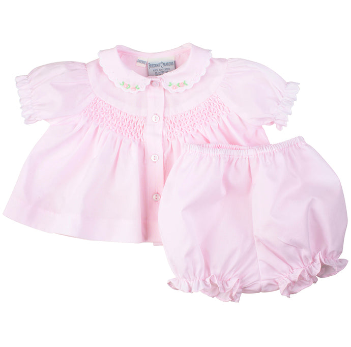 Preemie Smocked Diaper Set