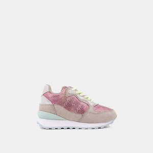 Phoebe Sneaker Pink Snake