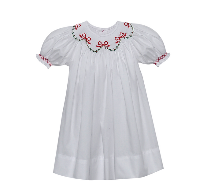 White Cate Bishop Dress
