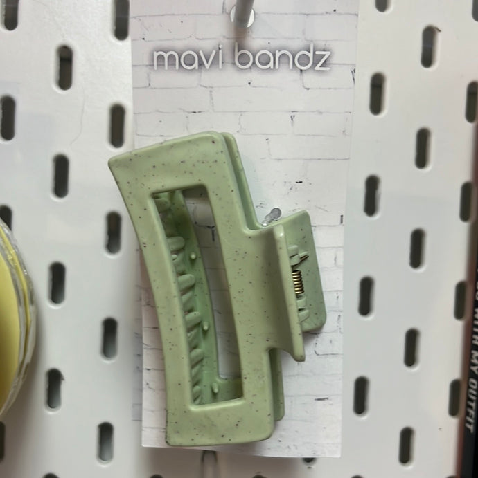 Pastel Rectangle Hair Claw