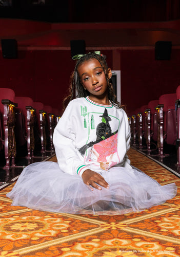 Kids Licensed Elphaba & Glinda Card Sweatshirt