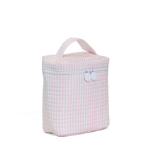 GO GO LUNCH QUILTED INSULATED BAG- PIMLICO STRIPE PINK