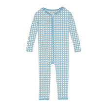 Seaside Blue Gingham, Convertible Sleeper