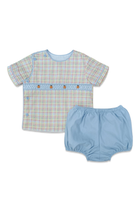 Short Sleeve Beau Bloomer Set