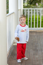 Gingerbread Train Pant Set