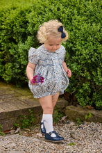 Smocked Bridget Bubble Wisteria Floral