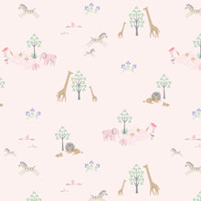 pink serene safari modal baby blanket