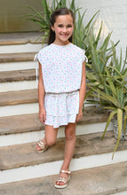 Emma Top Pink/Blue Floral