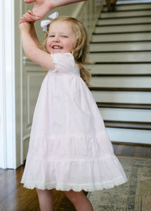 Girls Pink Elizabeth Dress