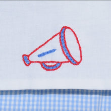 Blue/Red Girl Diaper Set