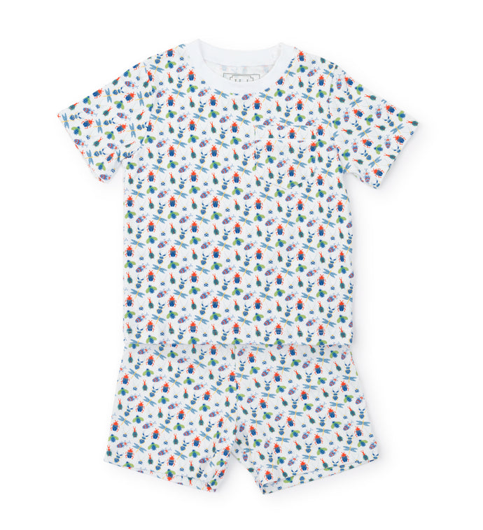 Charles Pajama Short Set Busy Bugs