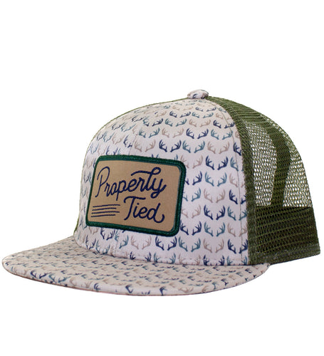 Boys Sportsman Trucker Hat Antlers