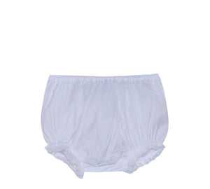 White Landon Lace Diaper Cover