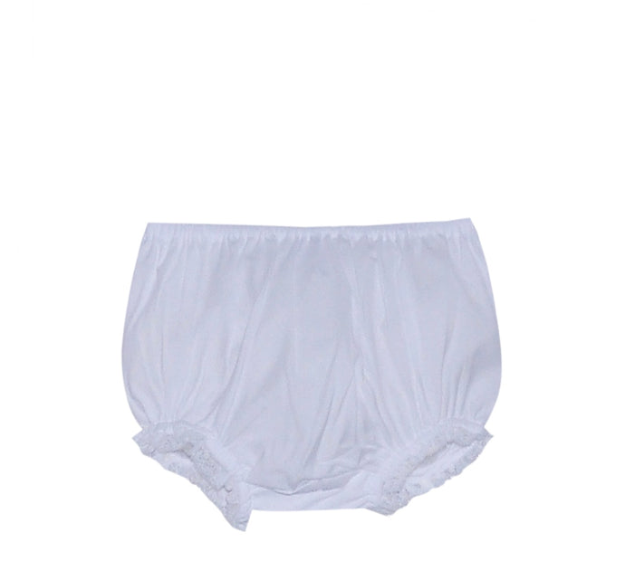 White Landon Lace Diaper Cover