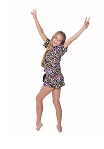 Silky Animal (Short Sleeve w/ Shorts)