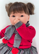 Blaire 18” Brunette w/ Red Dress