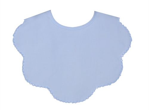 Blue Scallop Bib