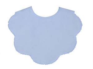 Blue Scallop Bib