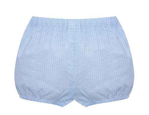 Blue Square Bloomer Bottom