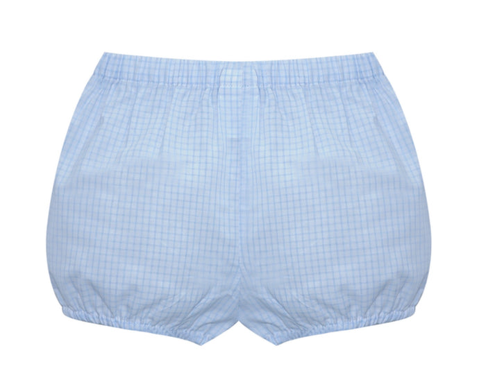 Blue Square Bloomer Bottom