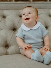 Blue Bunny Diaper Set