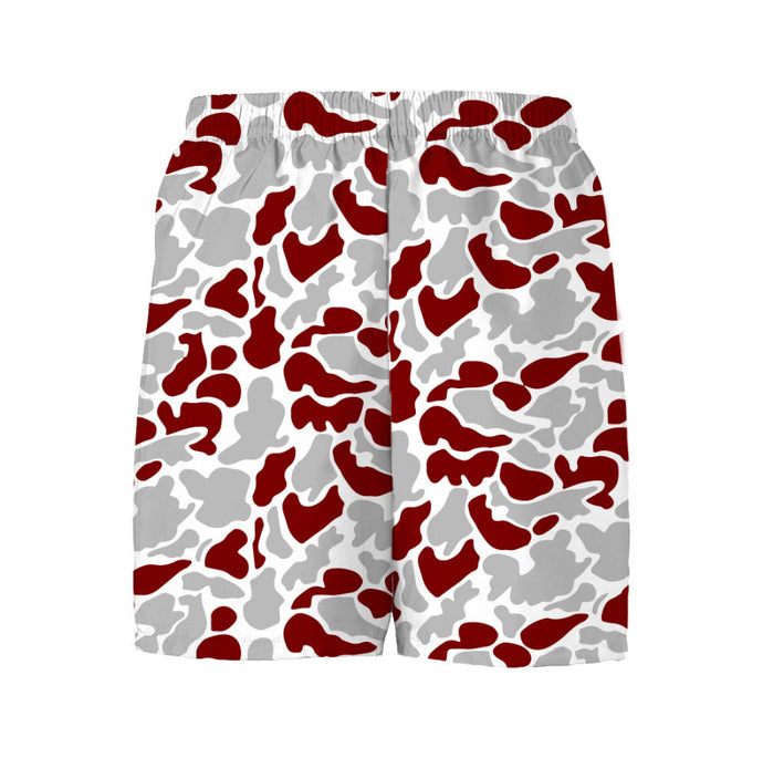 Maroon Camo Billy Short
