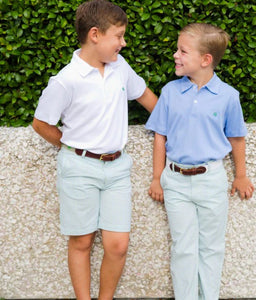 Henry Short Sleeve Polo-White