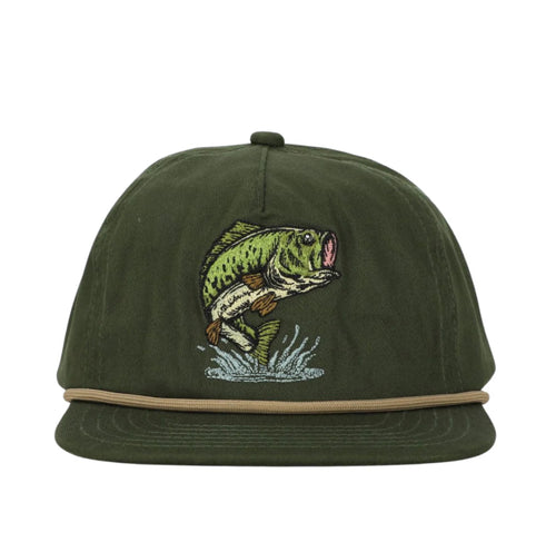Bass Snapback Rope Hat