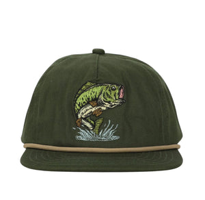 Bass Snapback Rope Hat