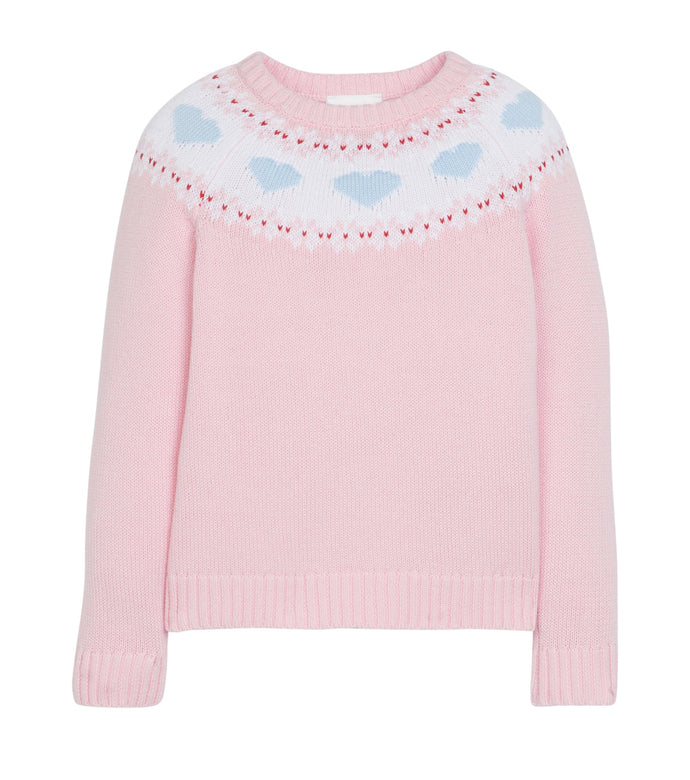 Hearts Fair Isle Sweater